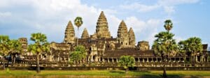 En bild på Angkor Wat