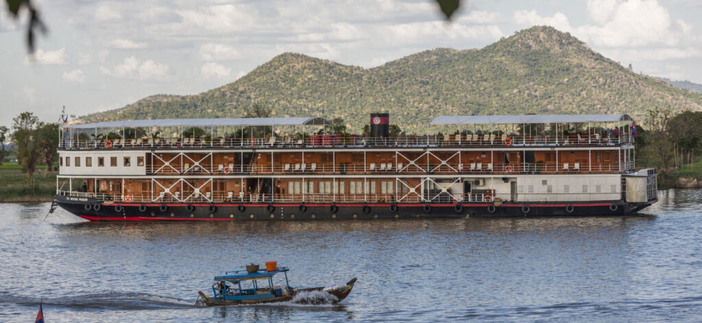 Kryssning från Vietnam till Kambodja på Mekongfloden