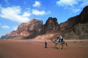 En bild på Wadi Rum